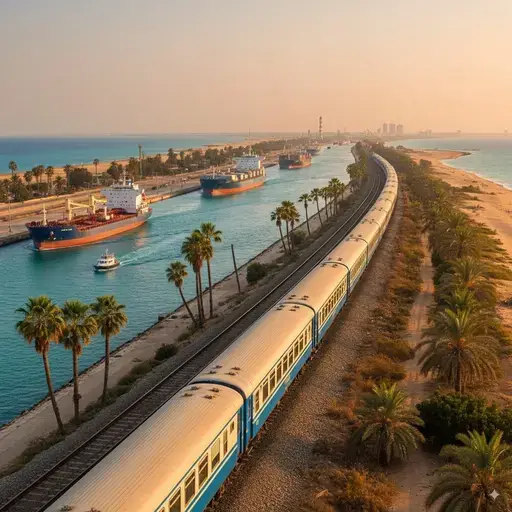 القاهرة إلى بورسعيد
